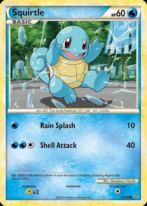 squirtle card|Amazon.com: Pokemon Cards Squirtle